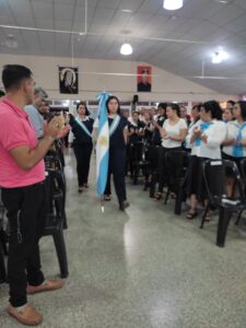 Docentes y alumnos compartieron el acto de finalización del ciclo 2023